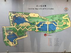 09D Location map layout of the Good Wish Garden at Wong Tai Sin temple Hong Kong